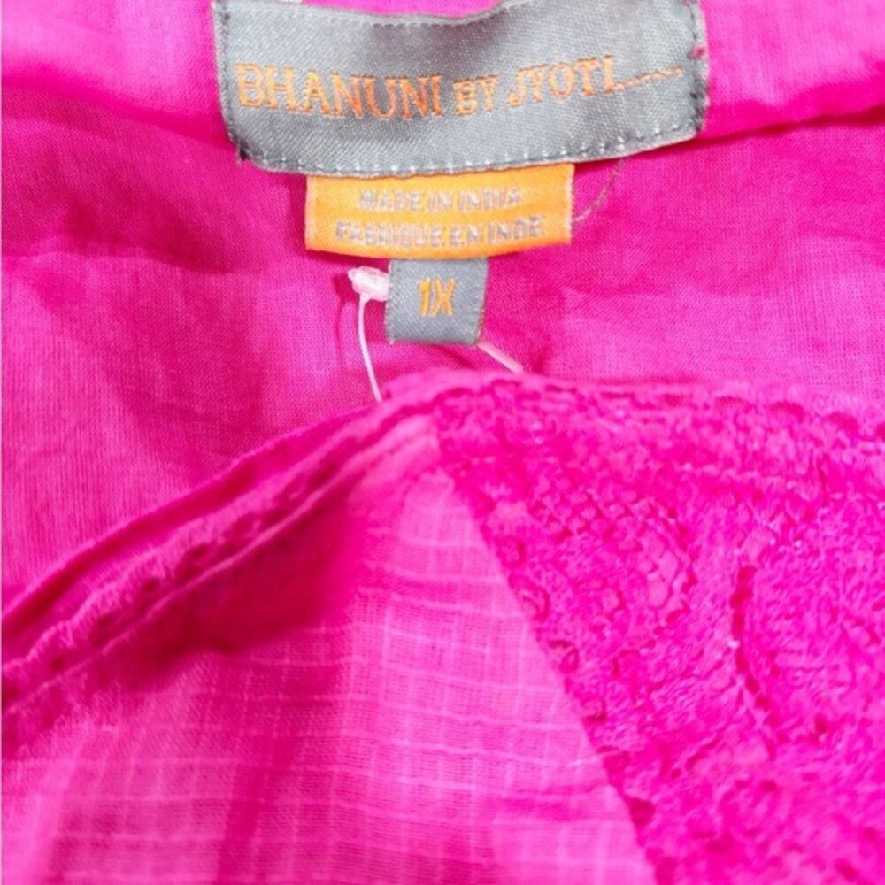 Anthropologie Pink Lace Maxi Dress - Picture 13 of 16